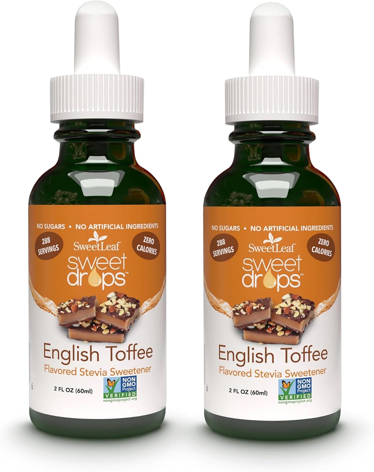 SweetLeaf Sweet Drops - Flavored Stevia Liquid Sweetener, Or deal at Amazon