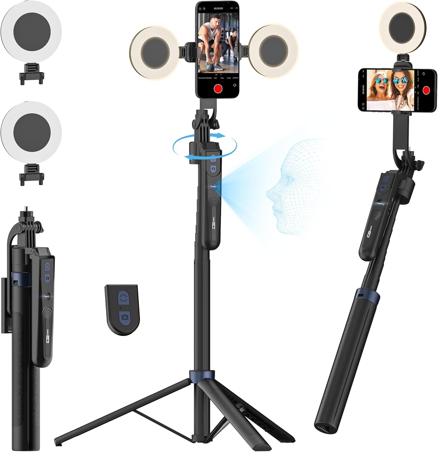 Auto Face Tracking Tripod deal at Amazon