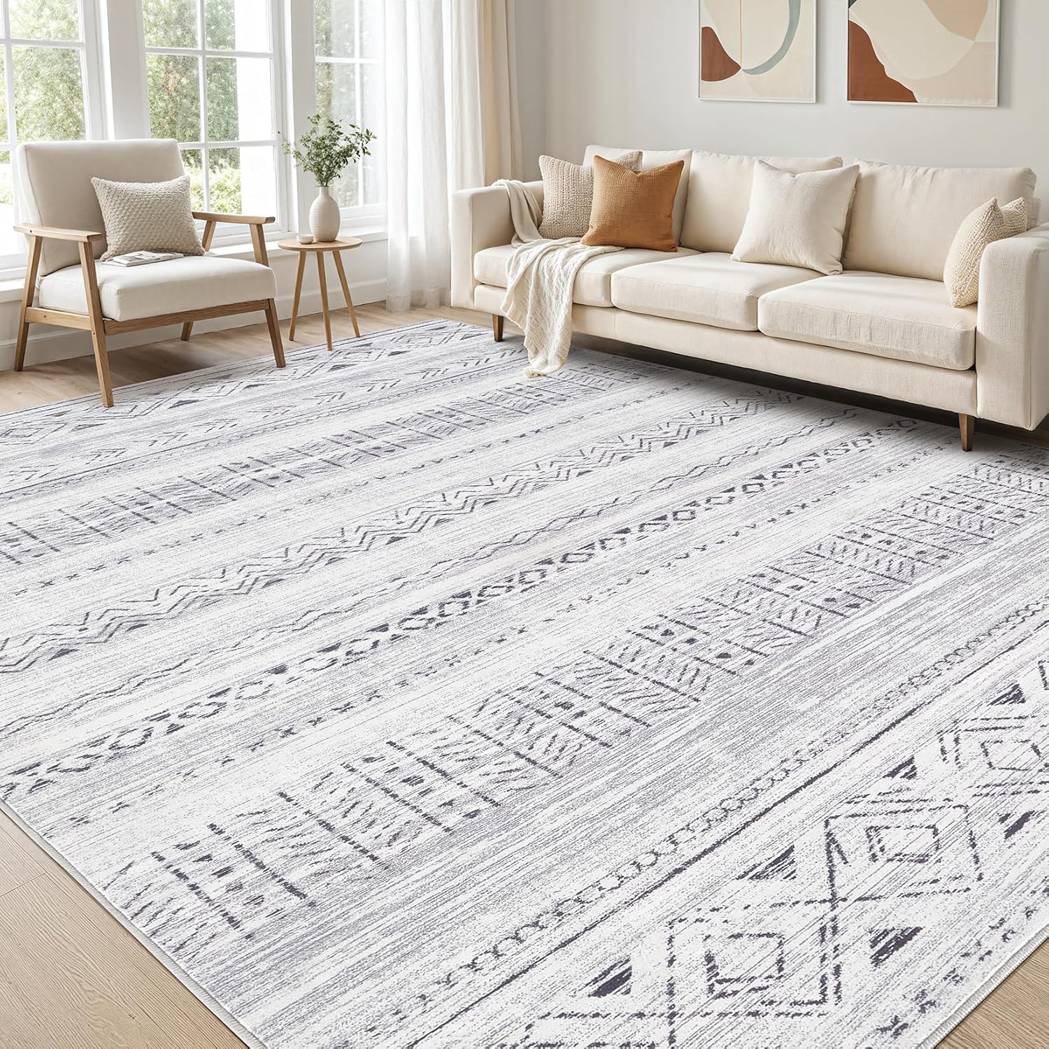Washable 5×7 Area Rug Only