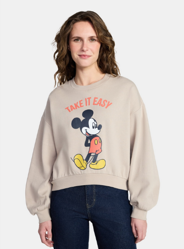 Walmart Daily Pick: Disney Mickey Mouse Women's Cropped Boxy deal at Walmart