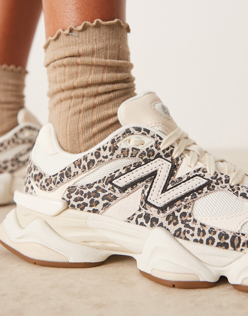 NEW PATTERN! Score New Balance 9060 Leopard Casual Shoes For for $155 (6% Off)