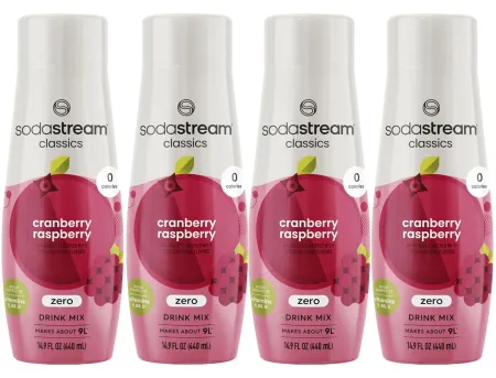 4-Pack 14.9oz sodastream Beverage Mix deal at Amazon