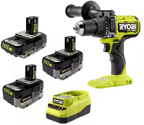 Home Depot Home Pick: RYOBI ONE+ HP 18V Brushless Cordless 1/2 in. Hammer for $199 (50% Off) at Home Depot