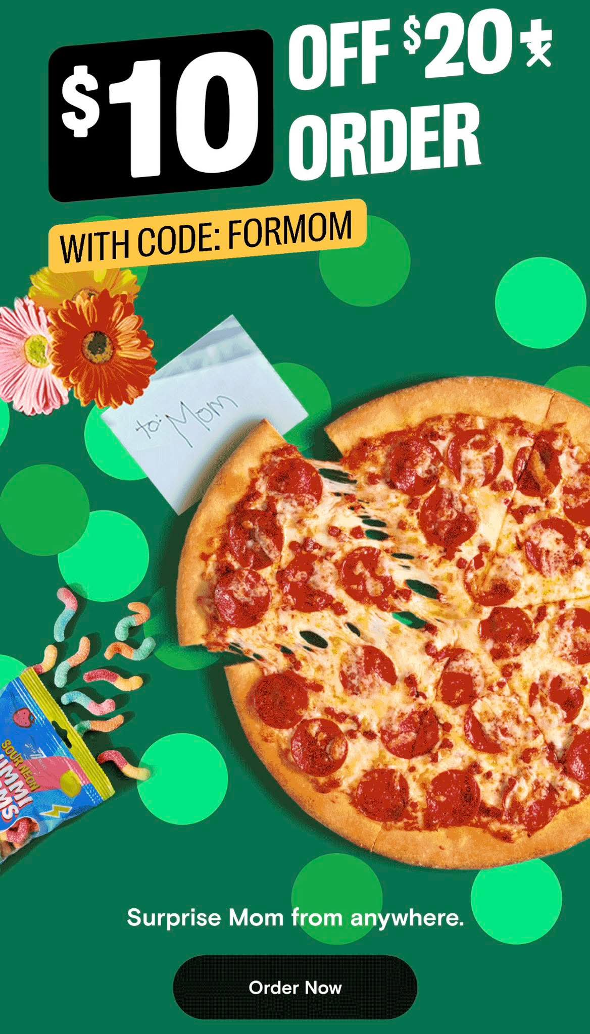 7NOW App: $10 Off $20 Order with Code FORMOM