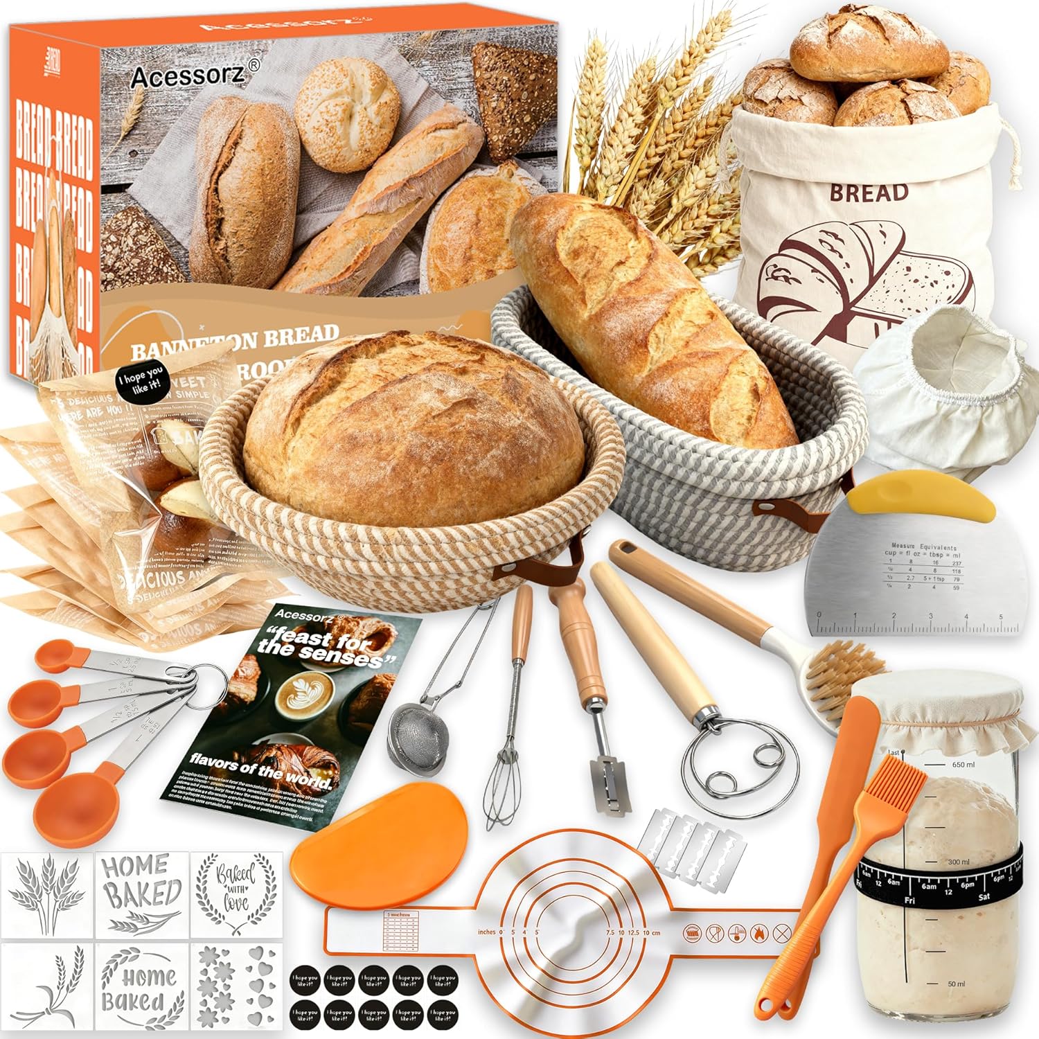 HUGE Sourdough Starter Kit Only