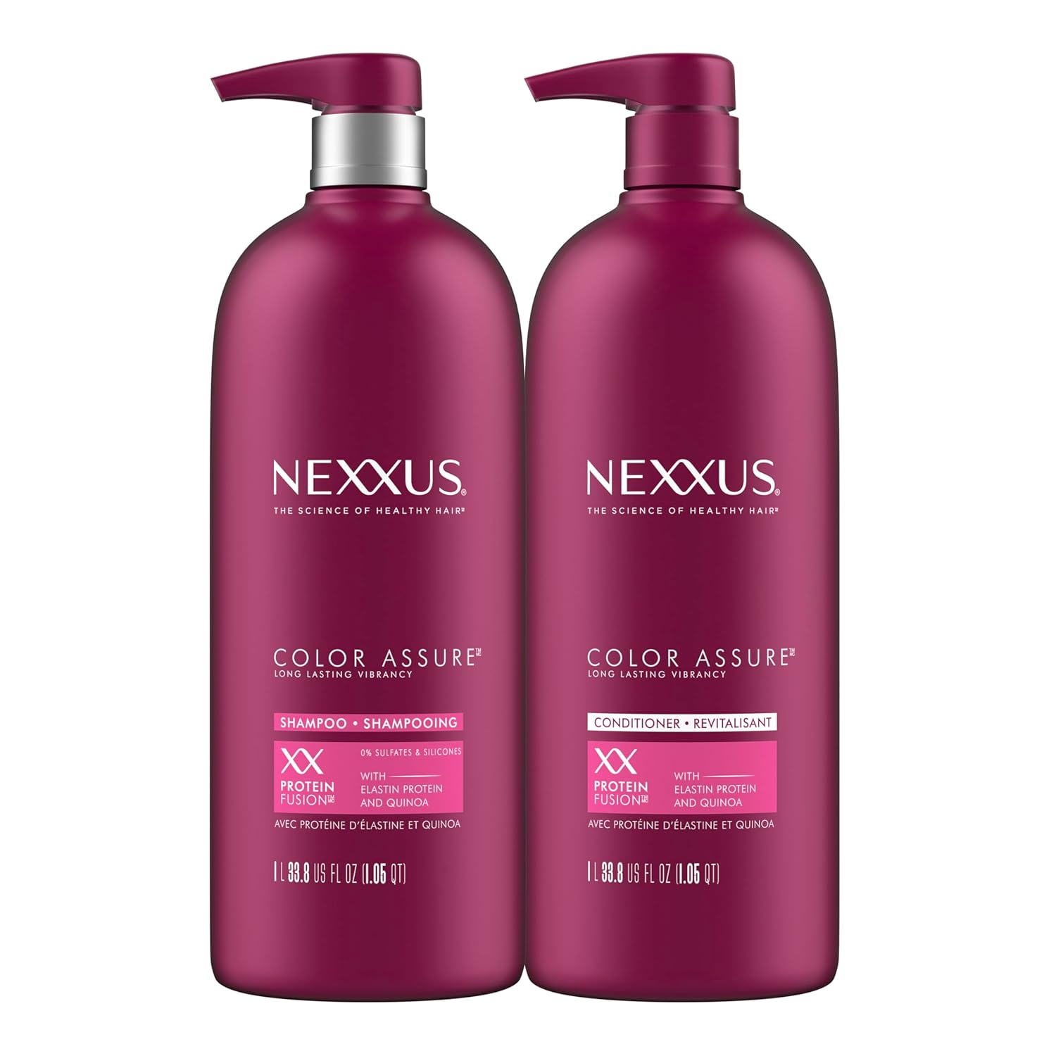 Nexxus Color Assure Shampoo and Conditioner 2 Count Only deal at Amazon