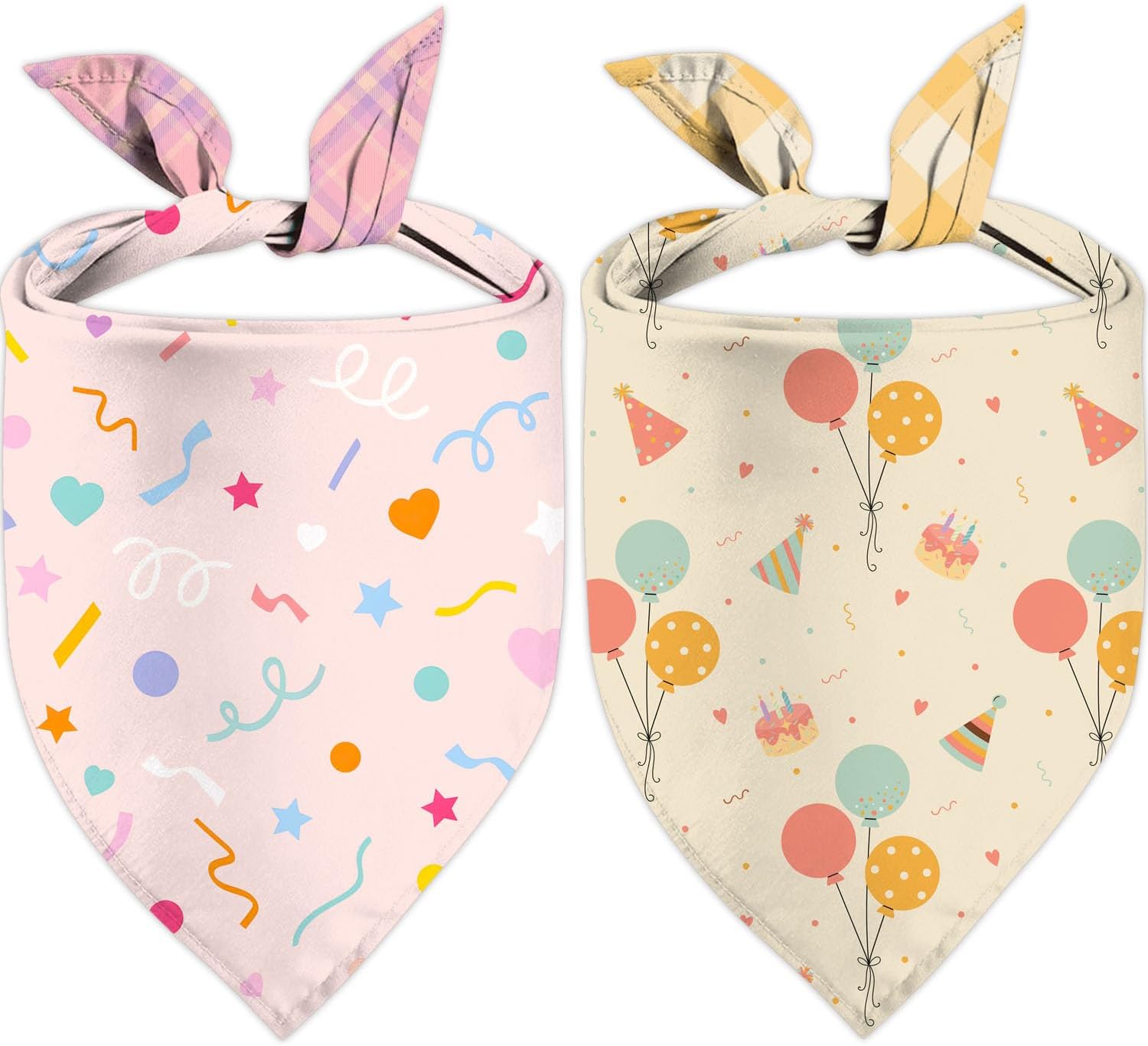 Happy Birthday Dog Bandanas, Double Sided Adjustable Birthda deal at Amazon
