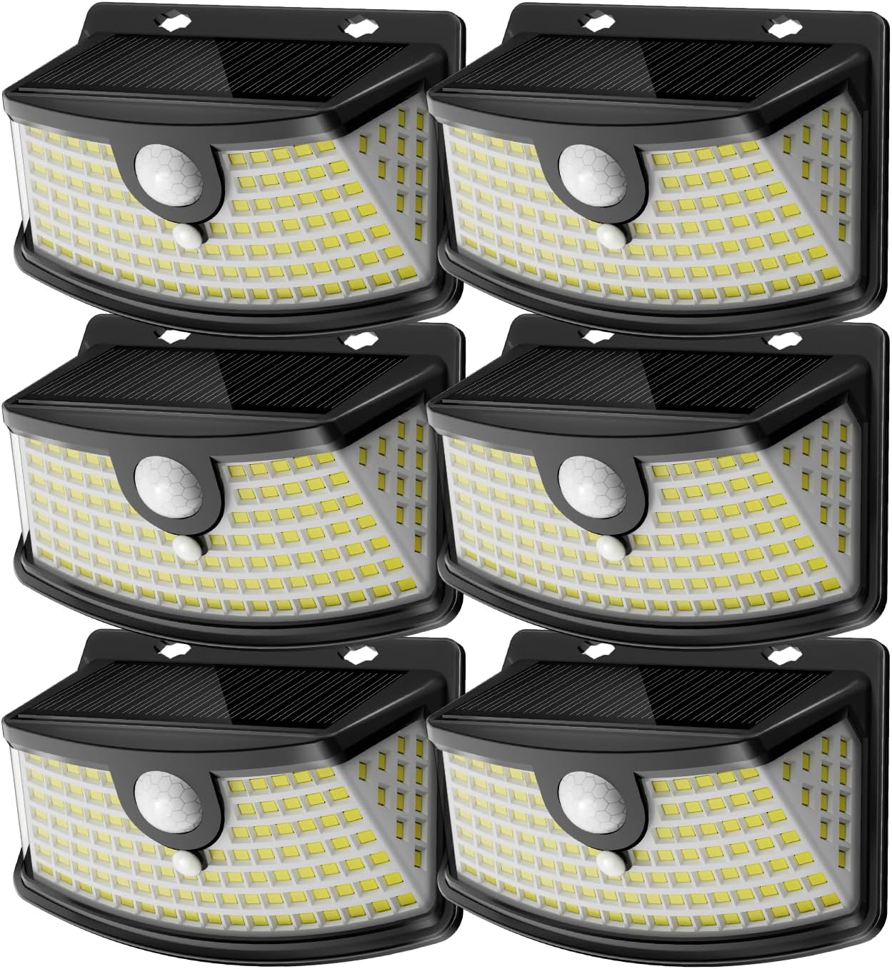 Solar Motion Sensor Lights 6-Pack for for $19.99 (47% Off) at Amazon