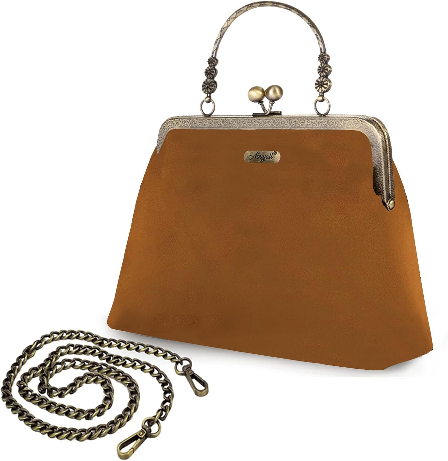 Abuyall Clutch Purses for Women Vintage 1950s Polka Canvas K deal at Amazon