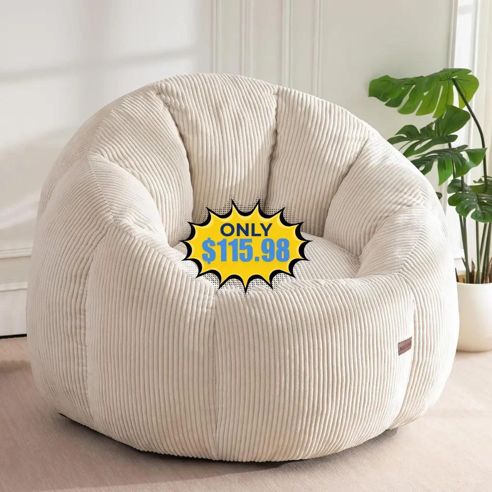 MAXYOYO Giant Bean Bag Chair Sale: Save 59%