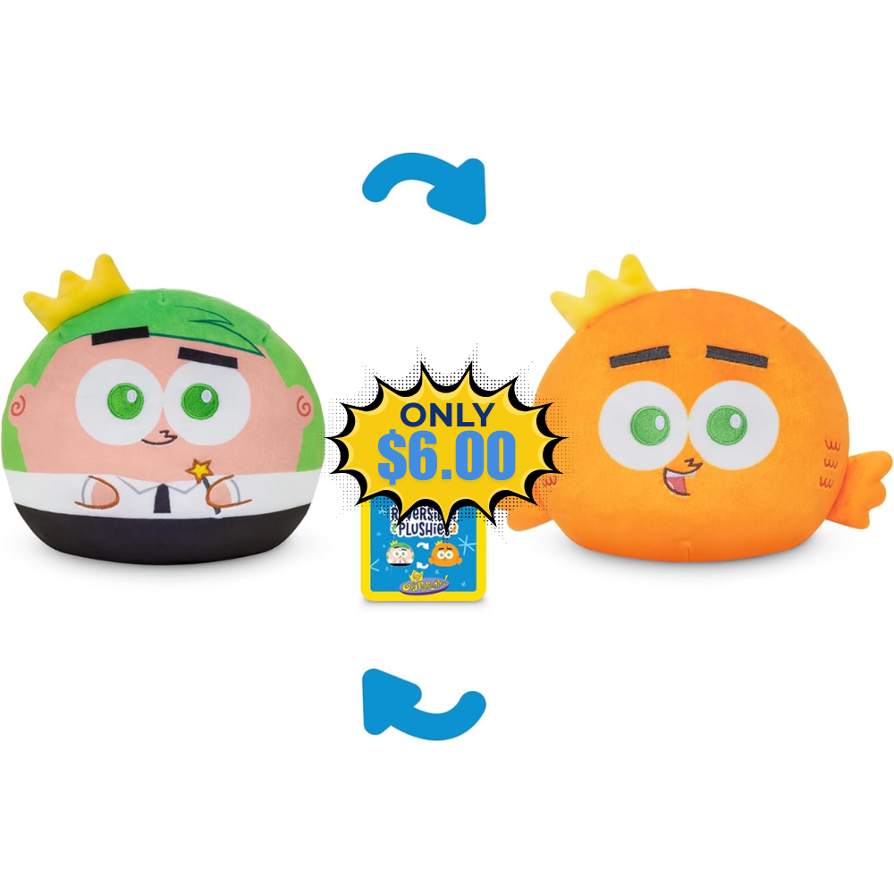 TeeTurtle Reversible Cosmo 6-Inch Flip Plush Deal: Save 67%