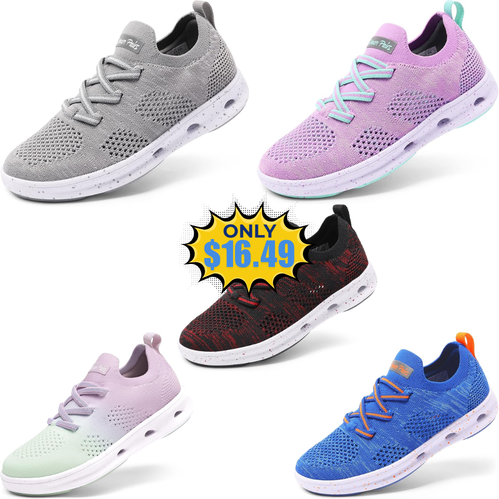 DREAM PAIRS Kids Slip-on Sneakers Deal