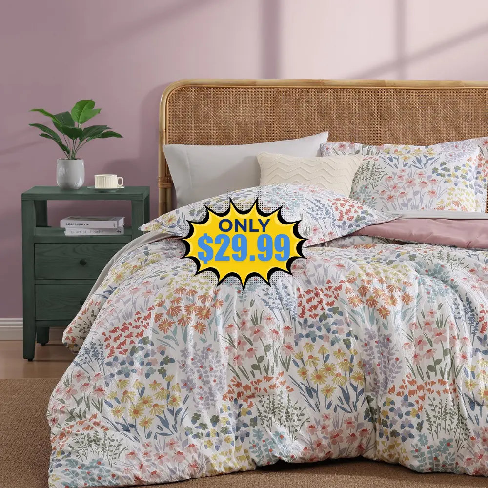 CASAAGUSTO Queen Comforter Set Deal: Save 25%