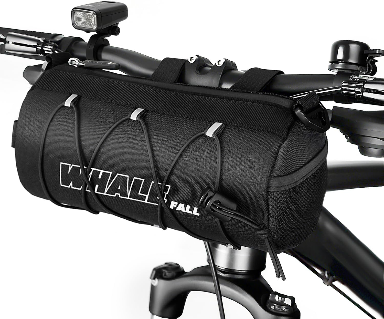 whale fall Bike Handlebar Bag, Roll-Style Front Bag with Ela deal at Amazon