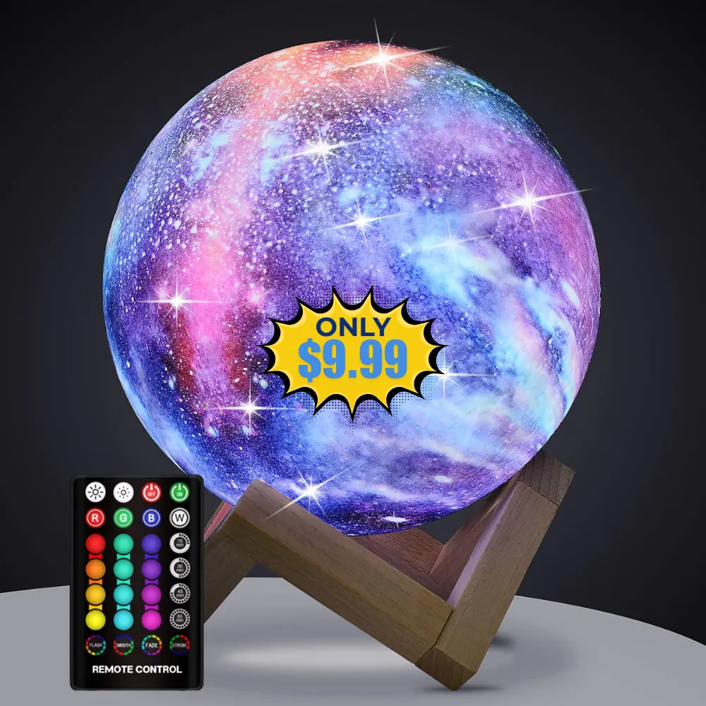Kids Night Light Galaxy Lamp Promo: Save with EM8V8ROK