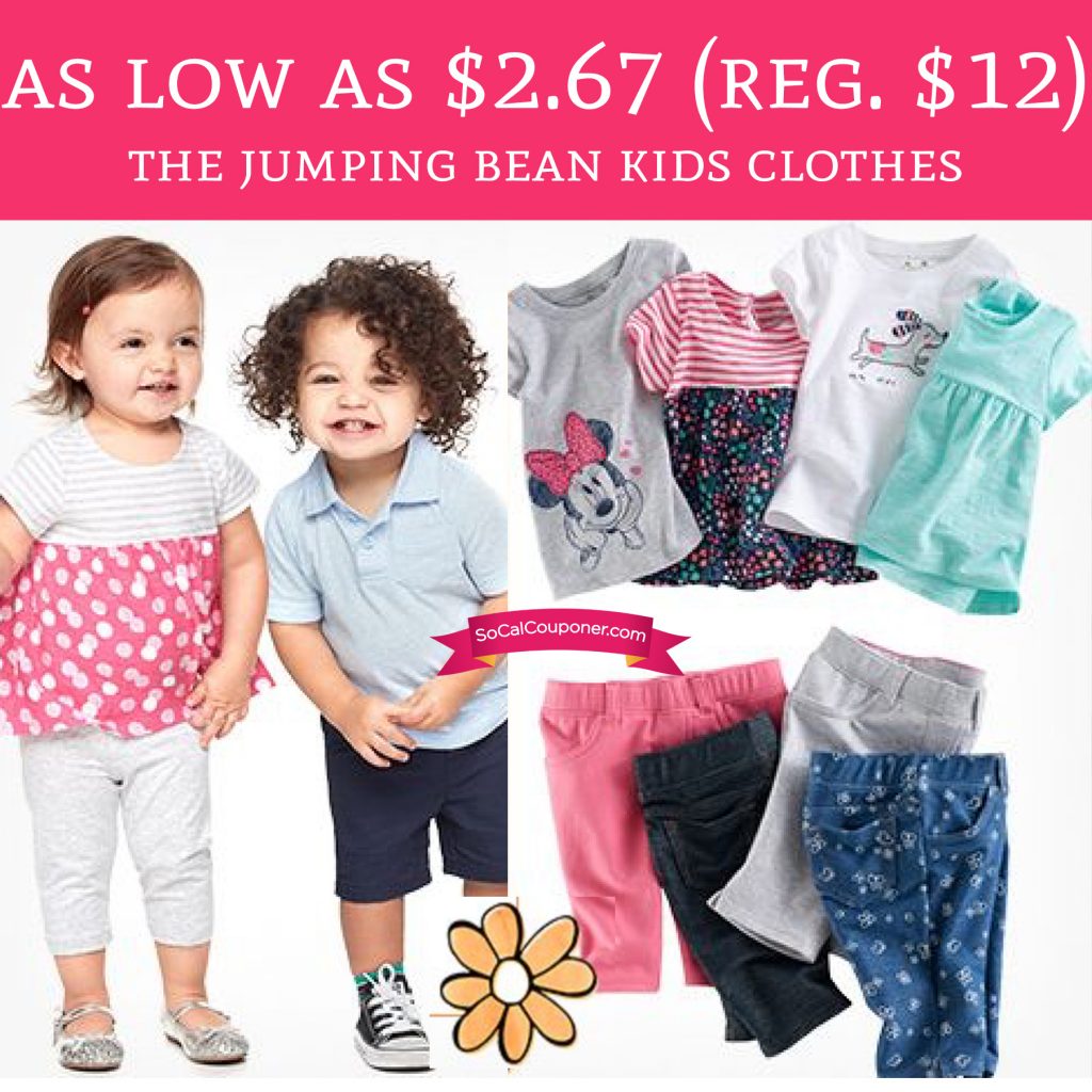 Jumping Bean Kids’ Clothing Deal: Save $6.60 at Kohl’s