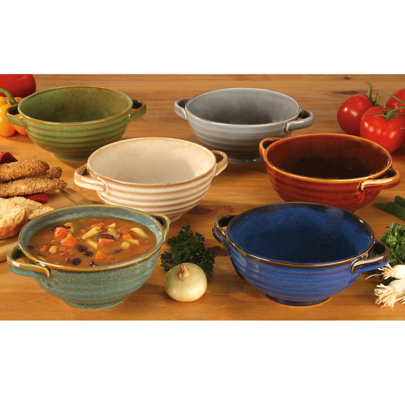Certified International Reactive Glaze Soup Crocks at Wayfair
