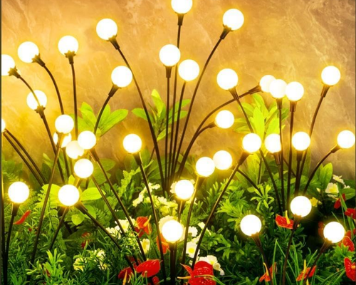 2 Pack 16LED Solar Lights Outdoor Waterproof Deal