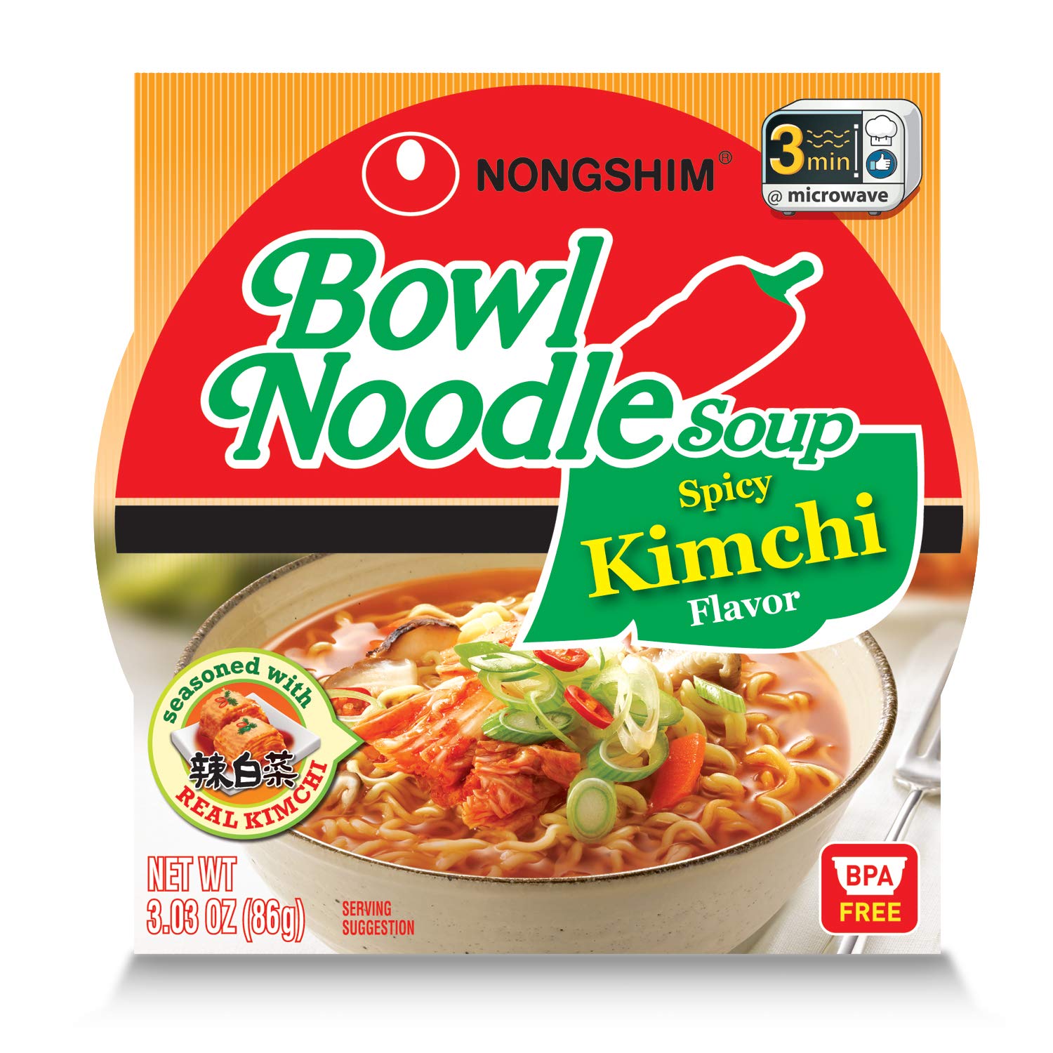 Nongshim Ramen Noodles for $1 (26% Off) at Amazon