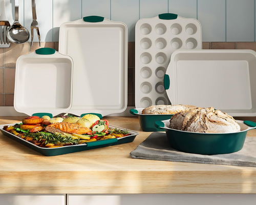 Country Kitchen Nonstick Stackable Bakeware Set Deal