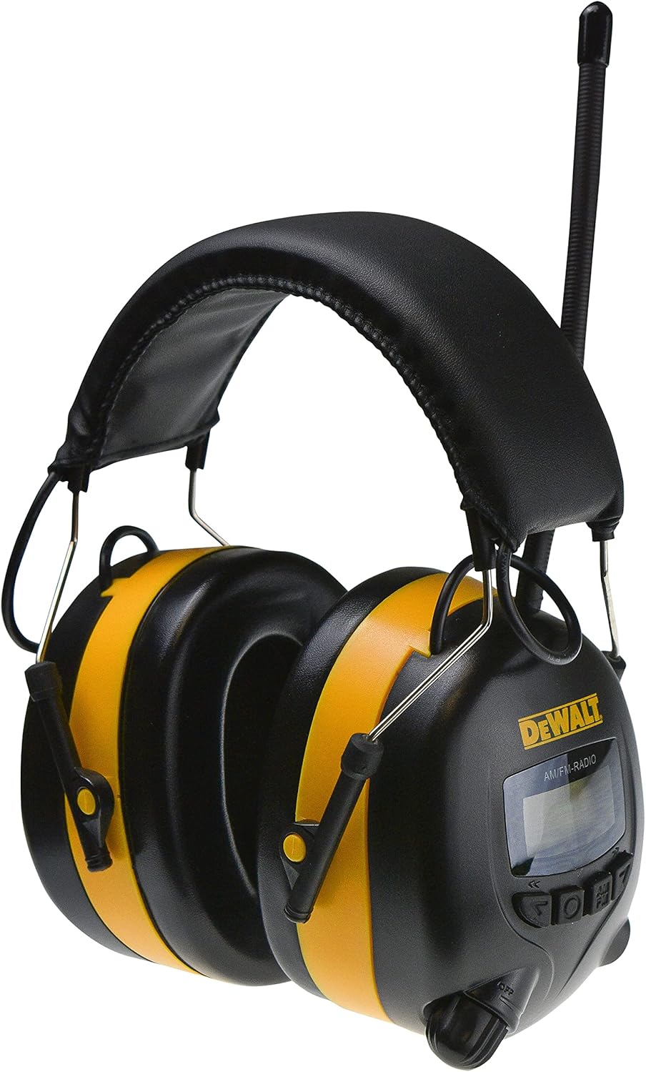 DEWALT DPG15 Hearing Protection Earmuffs with AM/FM Radio, L deal at Amazon