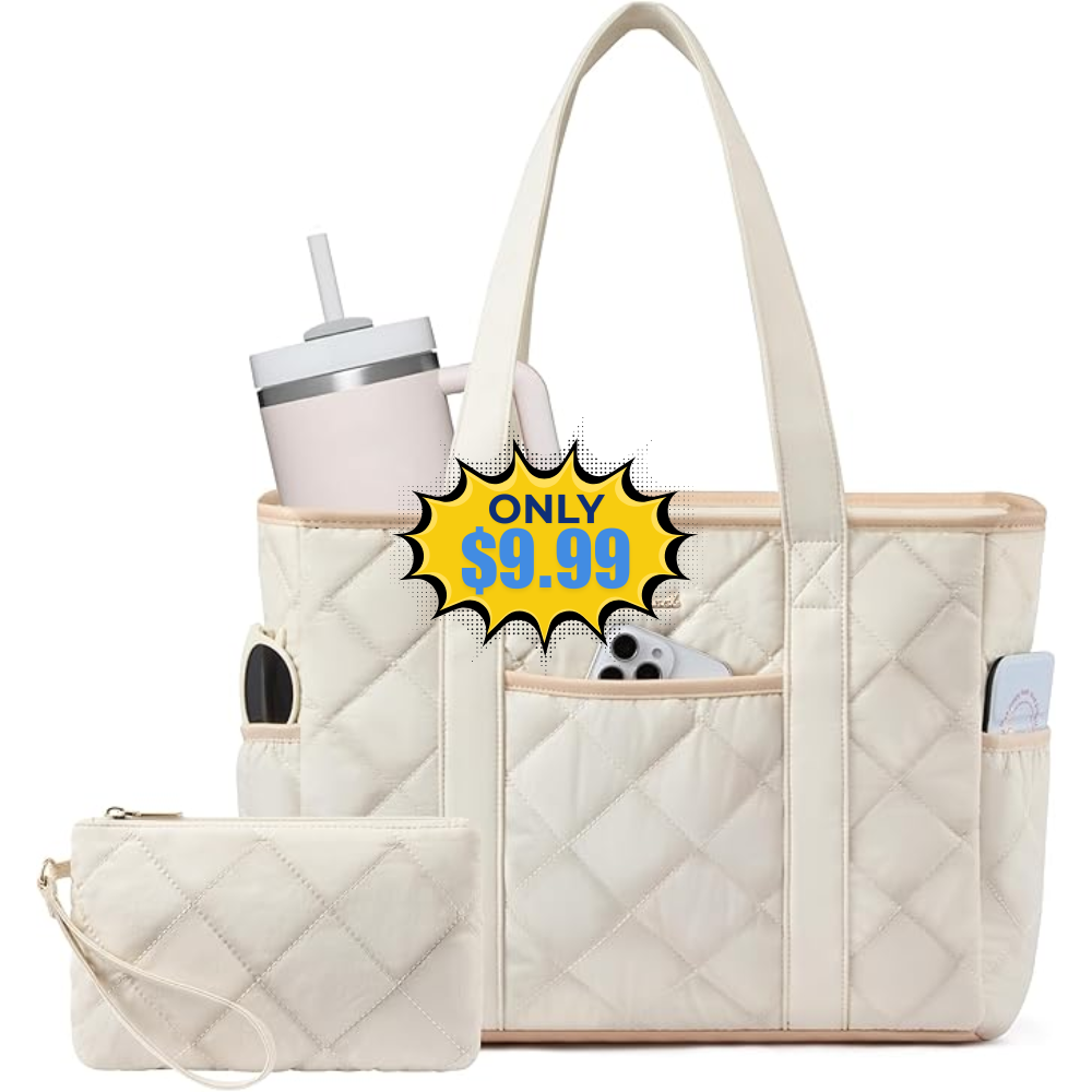 LOVEVOOK Women’s Puffer Tote Bag Deal: Save 50%