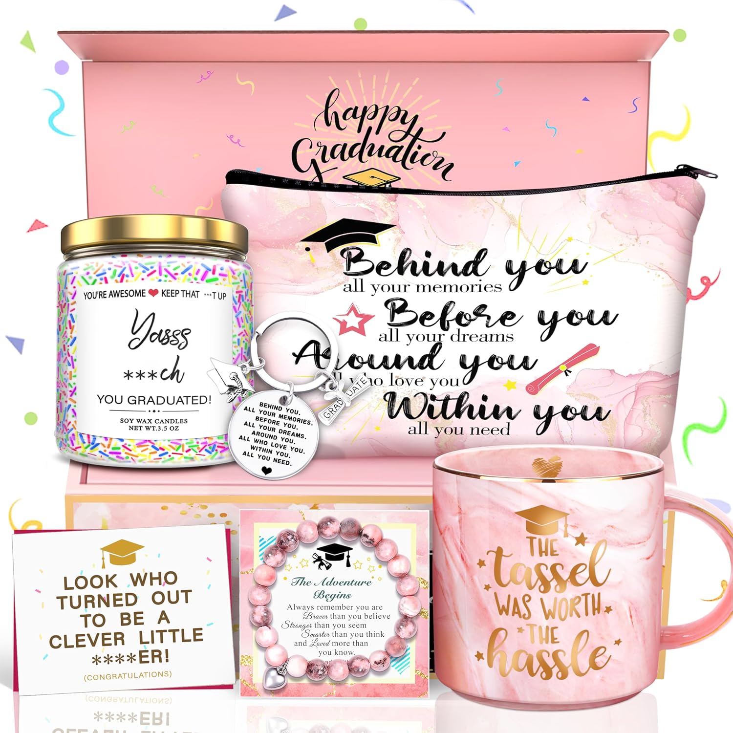 GEMWAVE Graduation Gifts for Her 2026,Class of 2026 The Tass deal at Amazon
