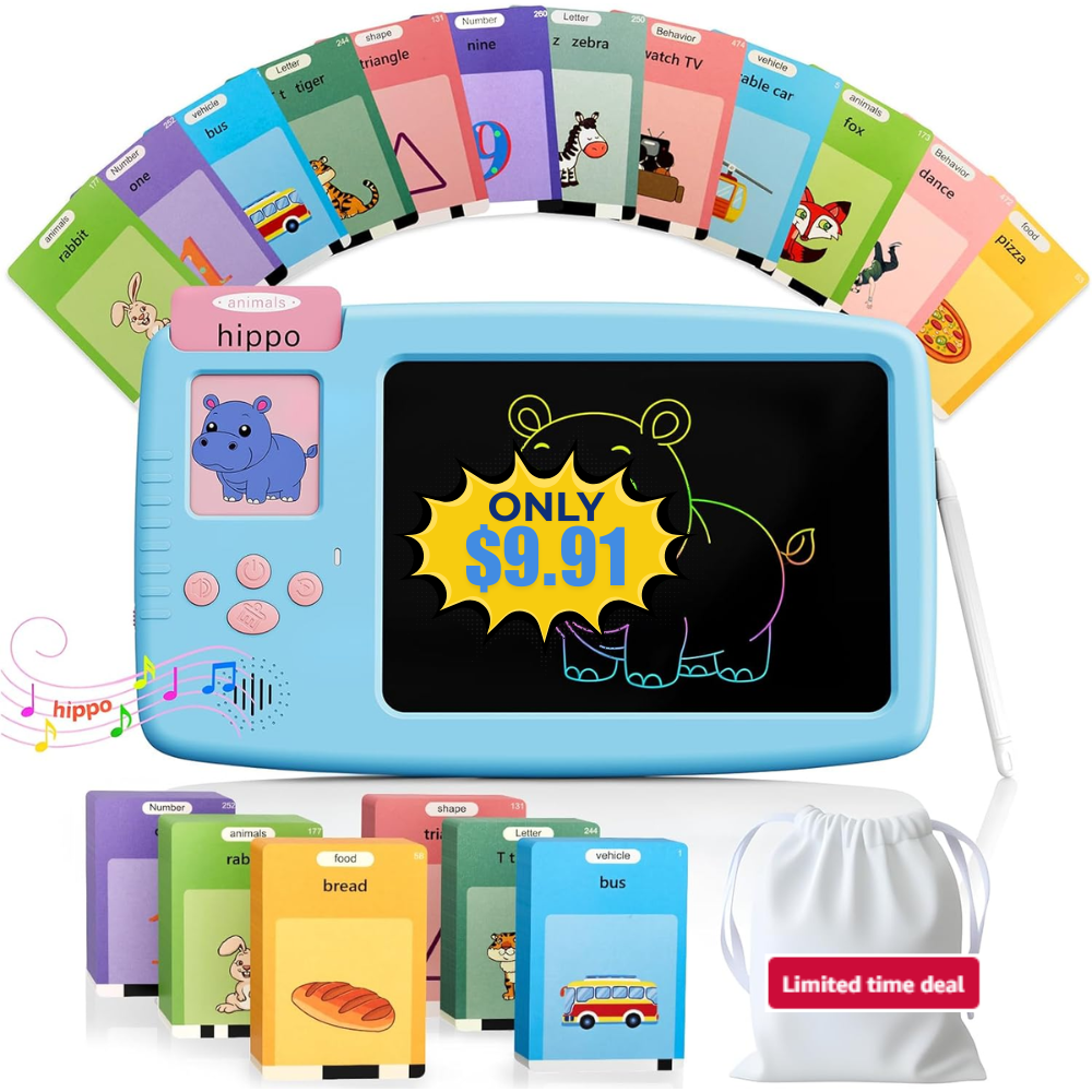 Talking Flash Cards for Toddlers Deal: Save 76%