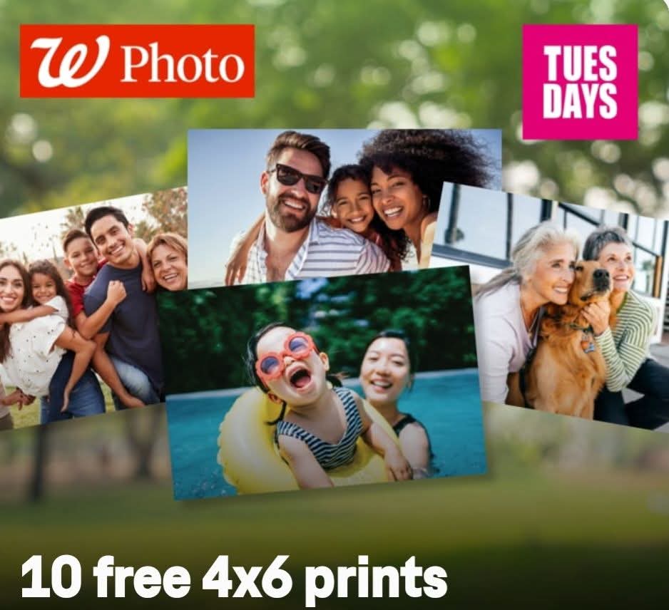 Free 4×6 Prints Deal at Walgreens for T-Mobile Customers