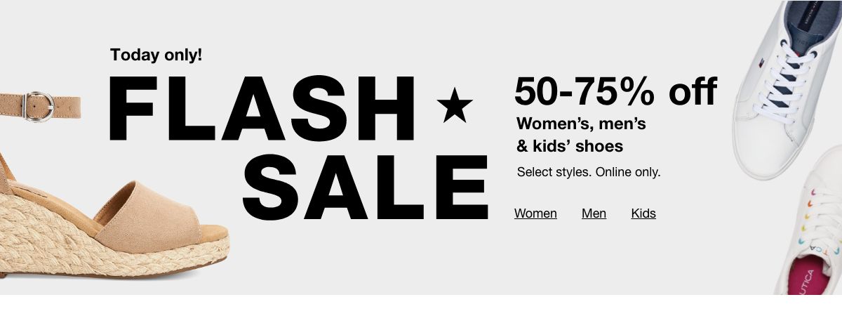 Macy’s Handbag and Shoe Sale: Today Only!