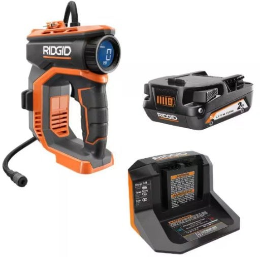 Home Depot Home Pick: Rigid 18V Cordless Portable Inflator K deal at Home Depot