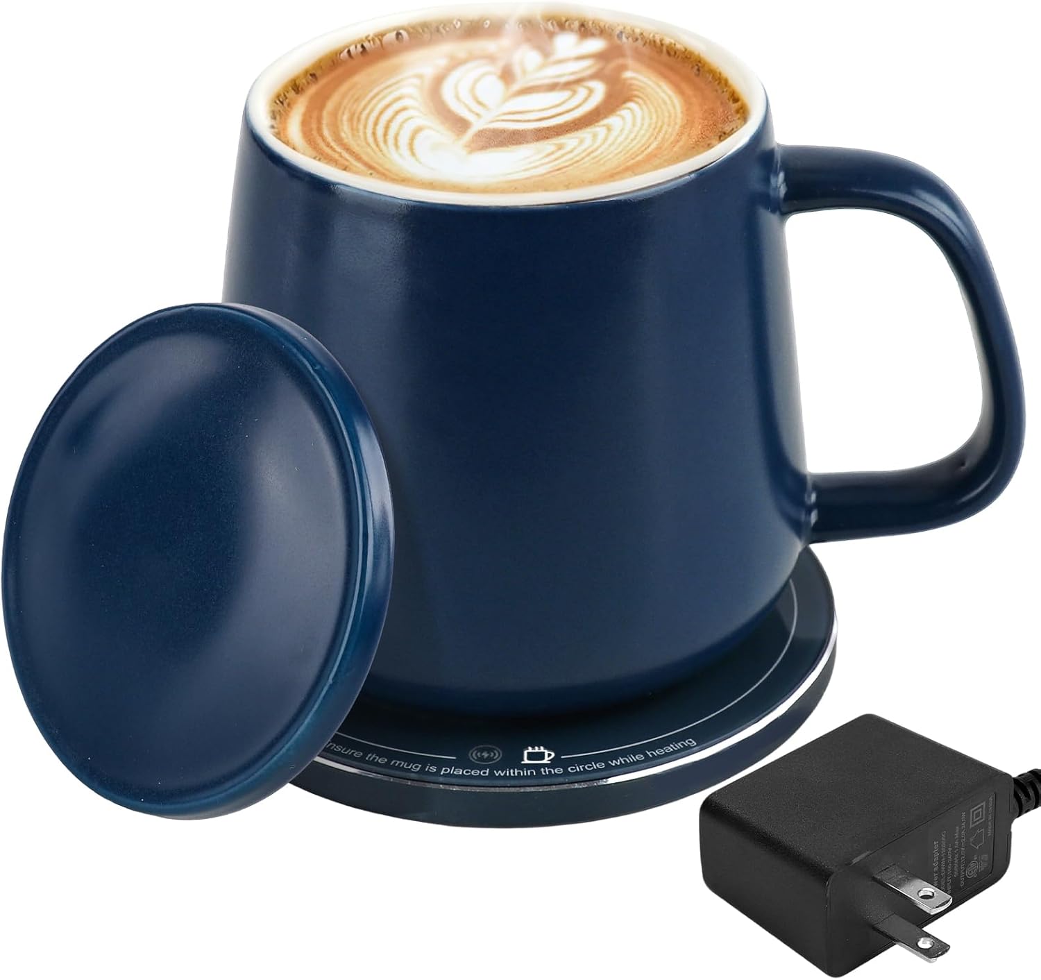 USBERG Smart-Warming Ceramic Mug & 15W Wireless Charger Comb deal at Amazon