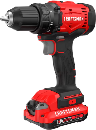 Lowe’s Home Pick: CRAFTSMAN V20 20-volt Max 1/2-in Keyless Brushless Cordless for $59 (40% Off) at Lowe’s