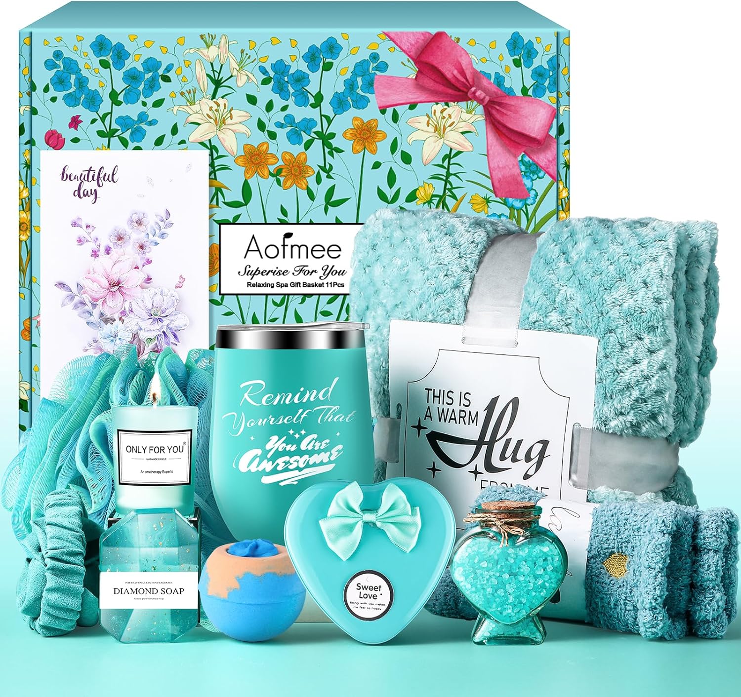 Aofmee Gifts Basket for Mother Wife Grandma Daughter Friends deal at Amazon