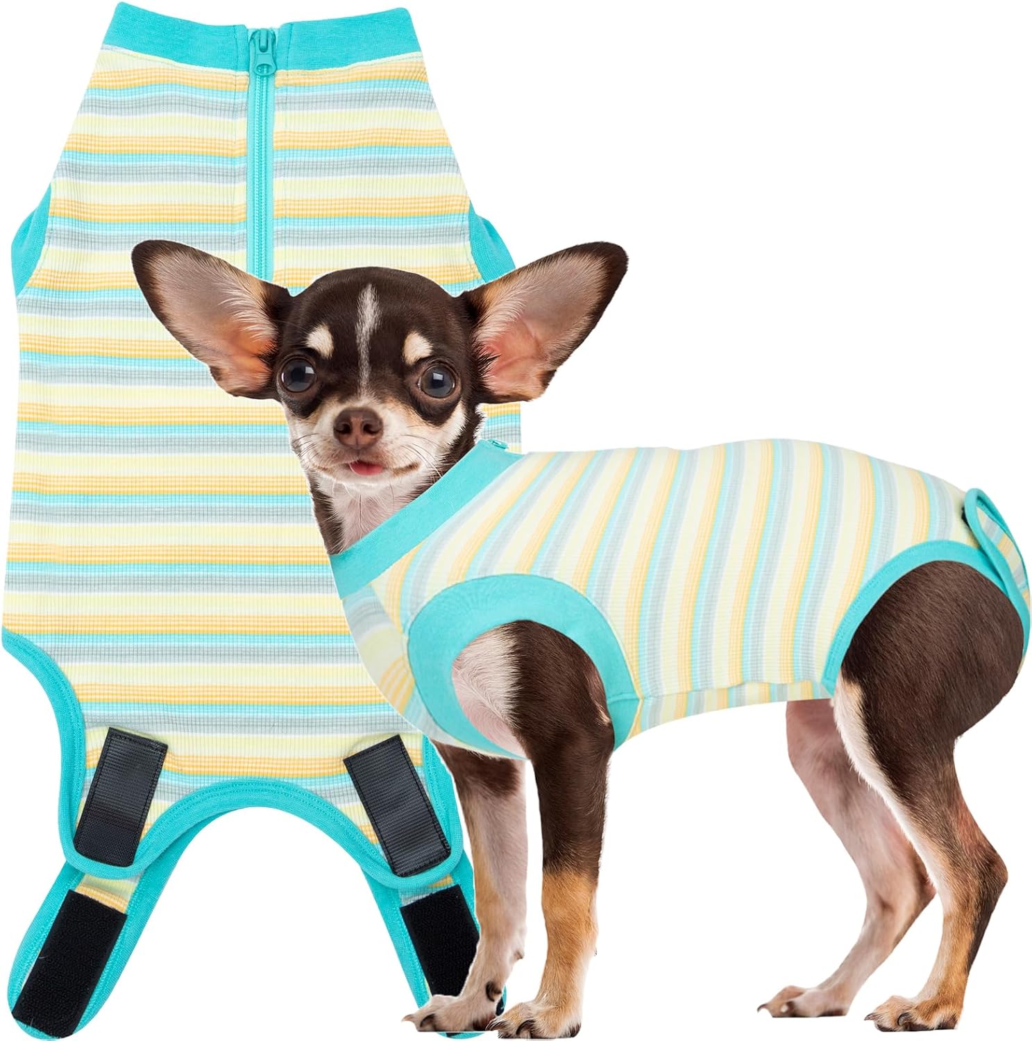 Wabdhaly Recovery Suit for Dogs,Dog Cone Alternative Zipper  deal at Amazon