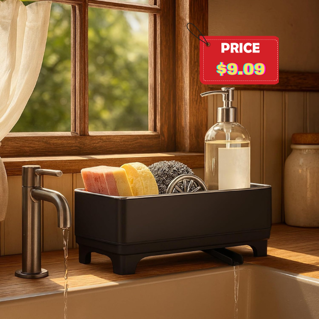 Sponge Holder for Kitchen Sink Deal: Save 30%