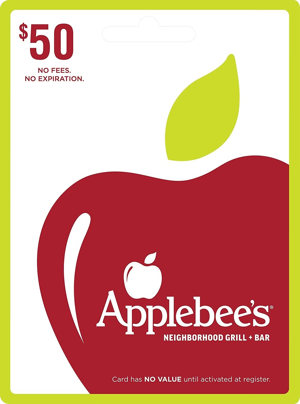 $50 Applebee’s Gift Card for $40 Shipped at Amazon for $40 (20% Off) at Amazon