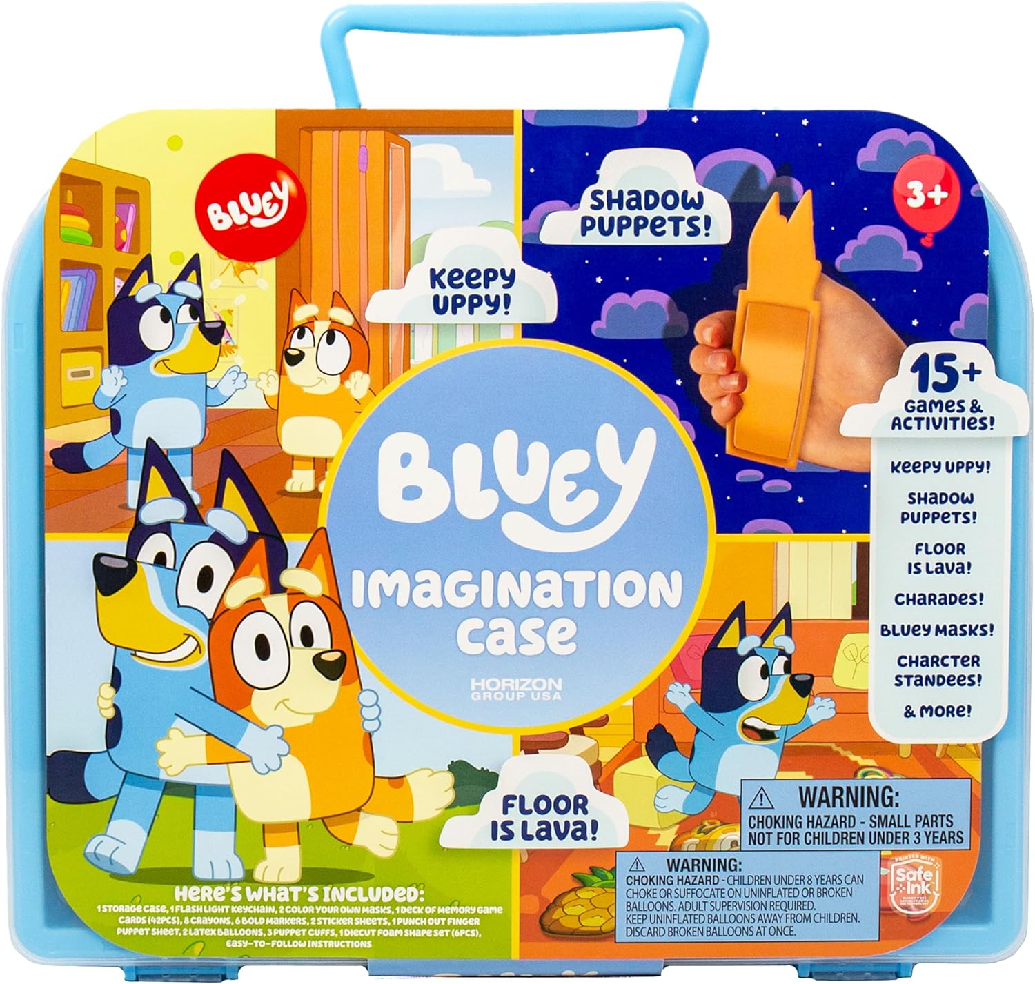 68-Piece Bluey Imagination Activities Case Deal