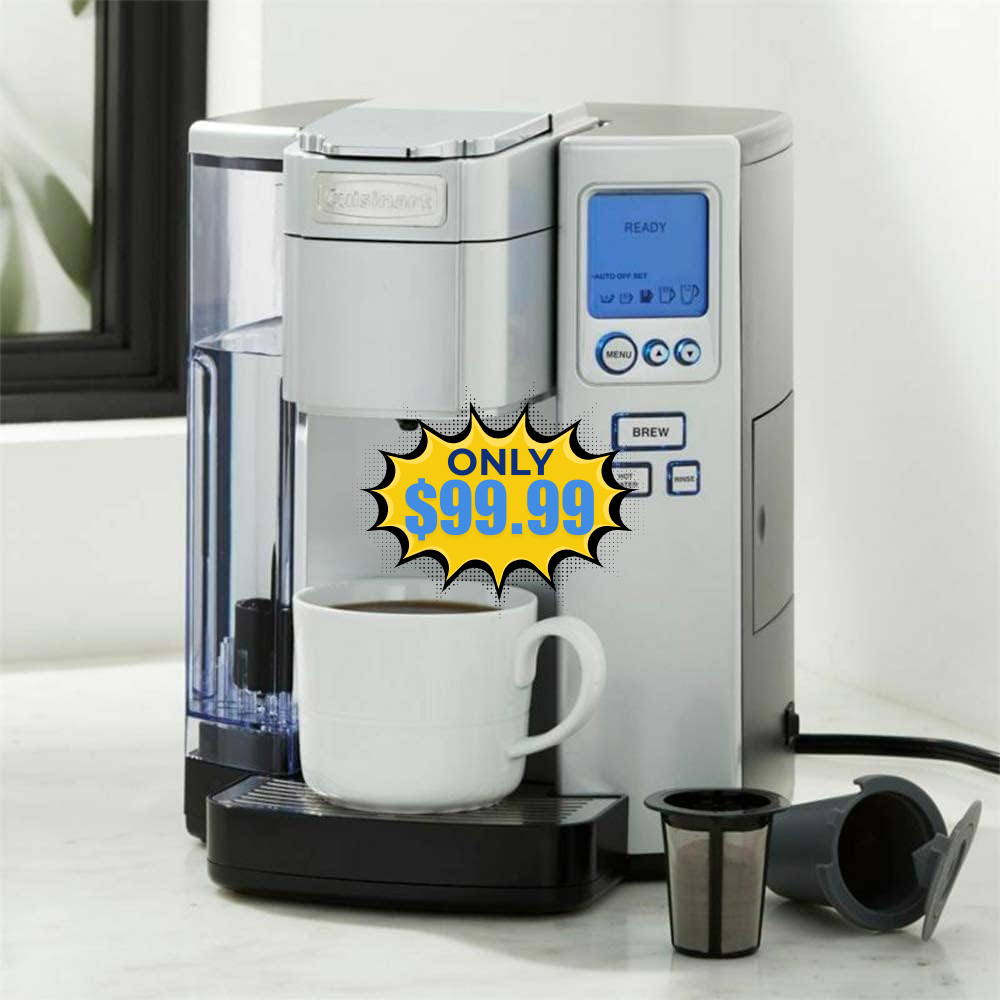 Cuisinart Coffee Maker Silver Deal: Save 47%