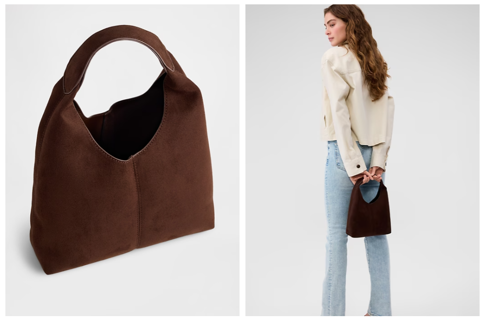 Mini Faux-Suede Handbag Deal: Save 57% at GAP Factory