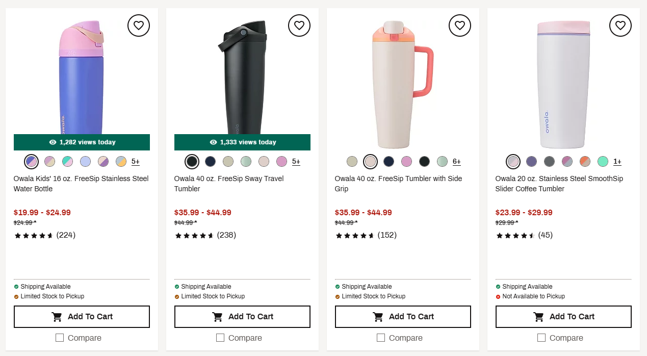 Owala Drinkware Sale at Dick’s Sporting Goods: Save $5