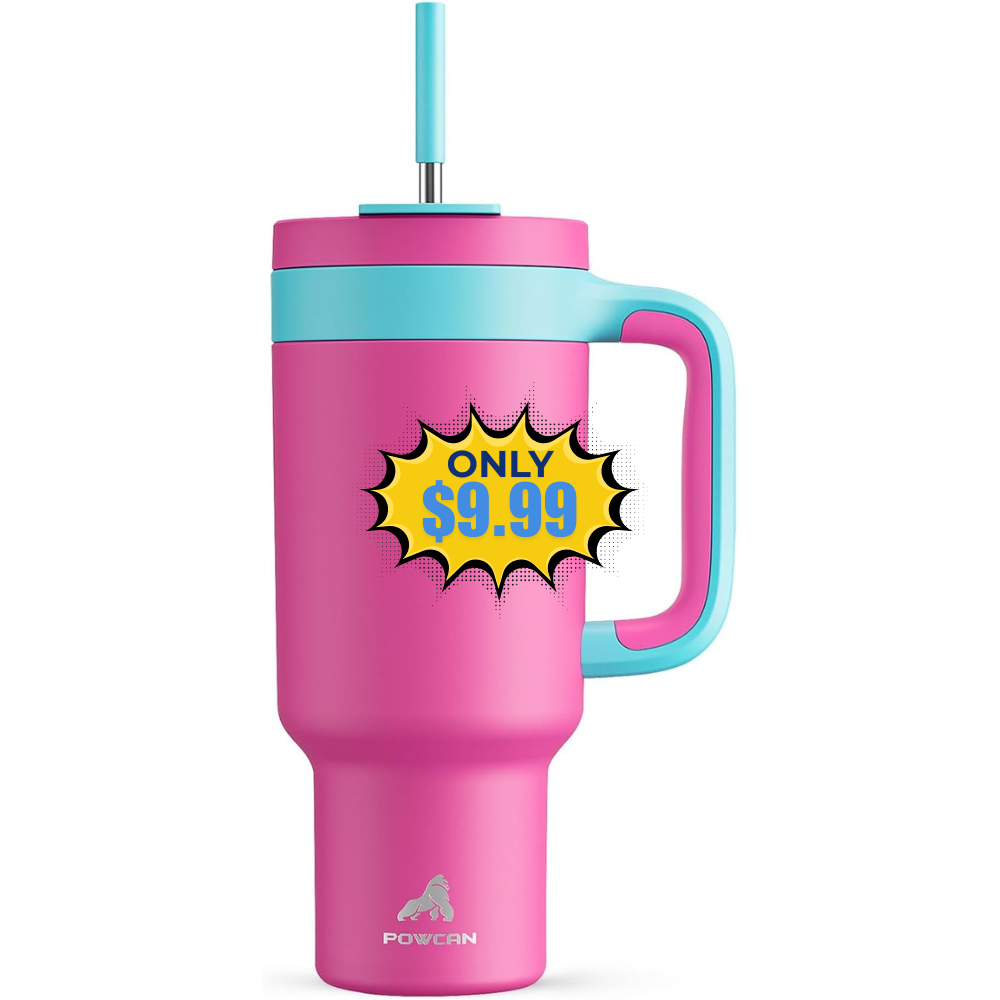 POWCAN 40 oz Tumbler Deal: Save with Promo Code