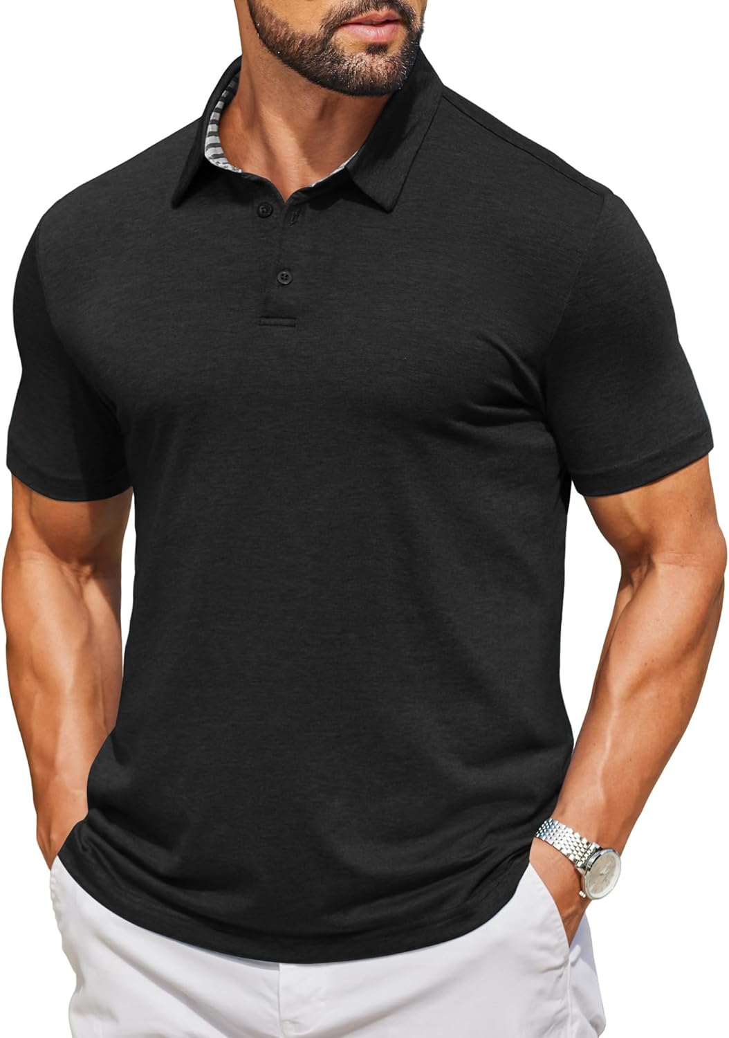 COOFANDY Men’s Casual Polo Only $24.99 (Reg. $24.99) at Amazon