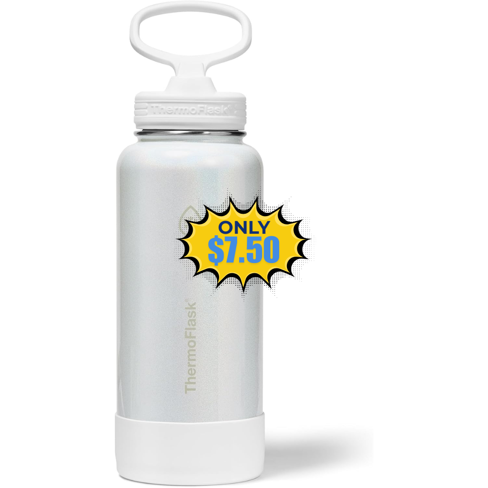 ThermoFlask Insulated Water Bottle 32 oz Deal: Save 75%