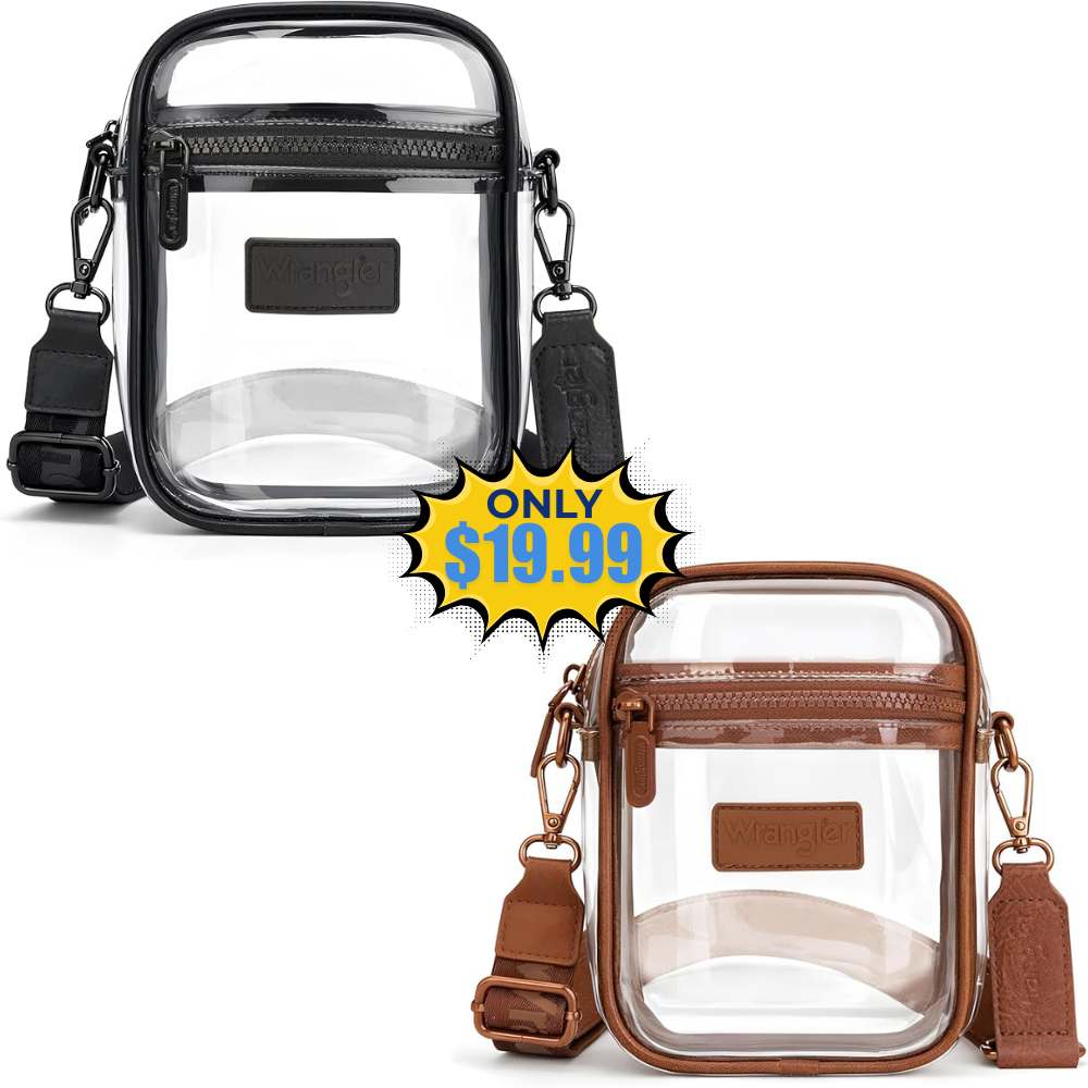 Montana West X Wrangler Clear Bag Deal: Save 39%