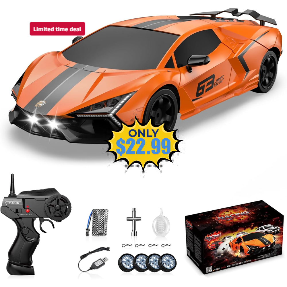 RC Drift Car 2.4GHz Deal: Save 50%