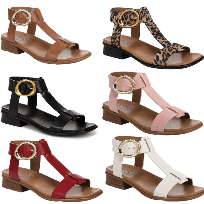 T-Strap Block Heel Sandals Deal: Save $30.05 at Macys