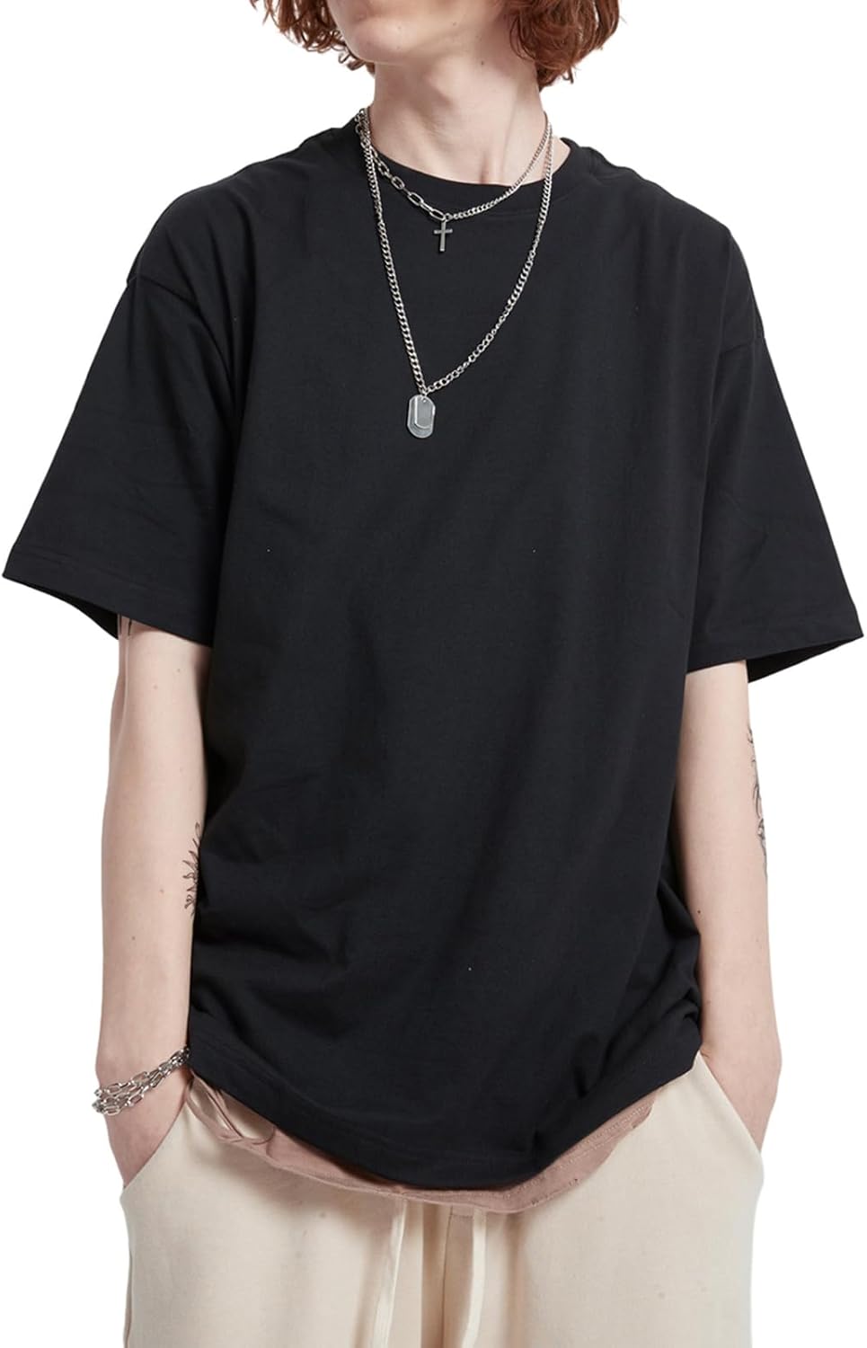 Men’s Oversized T-Shirts Heavyweight Only $11 (Reg. $11) at Amazon