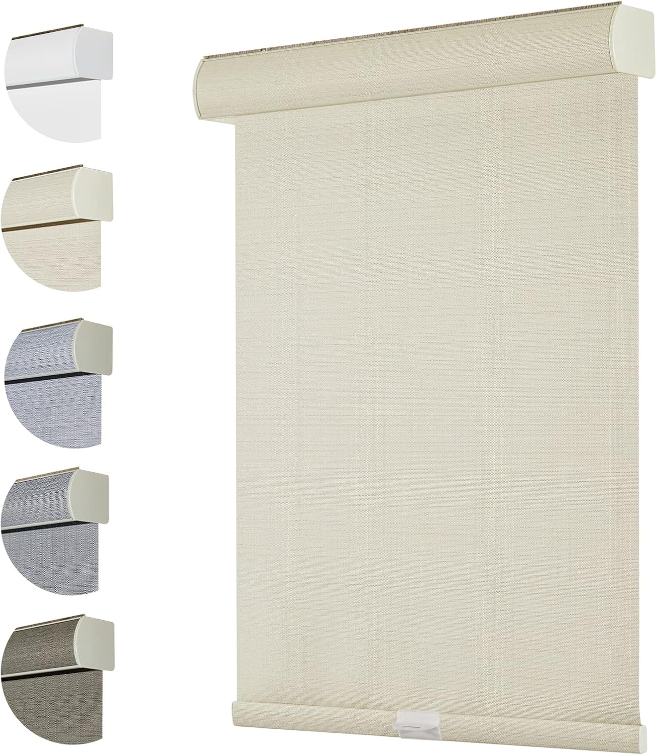 Persilux Free-Stop Window Blinds Cordless 100% Blackout Roll deal at Amazon