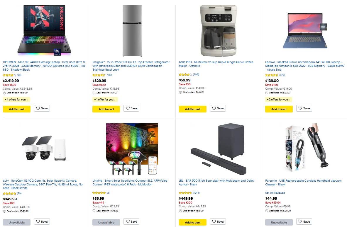 Best Buy Electronics Deal of the Day